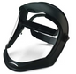 Bionic Shield Assembly with Ratchet Adjustment Suspension, Anti-Fog/Anti-Scratch, Clear Lens