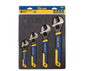 Vise-Grip Adjustable Wrench Set, 6 in, 8 in, 10 in, 12 in, Chrome, 4-Piece